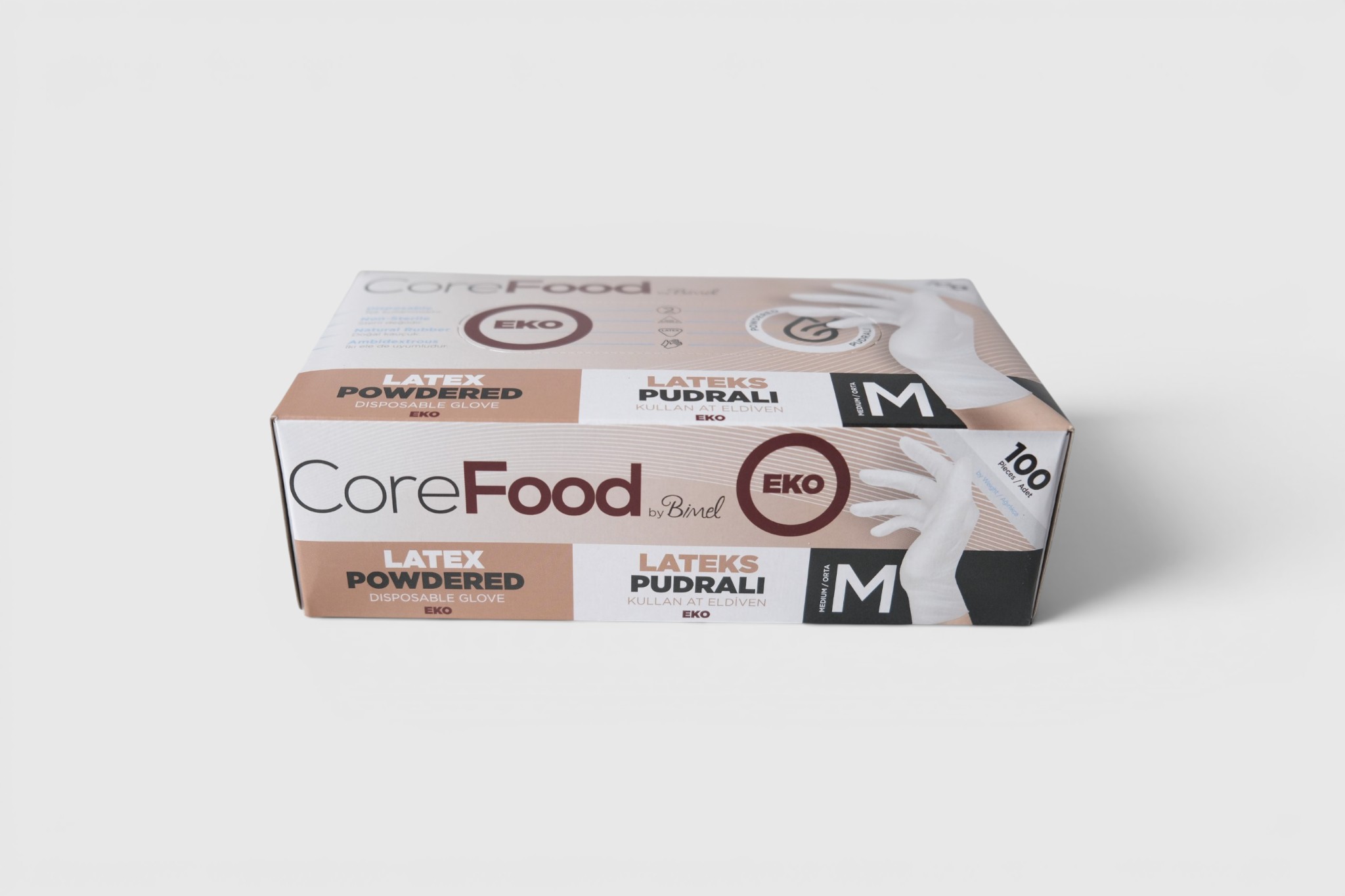 CareFood Lateks Eldiven M 2