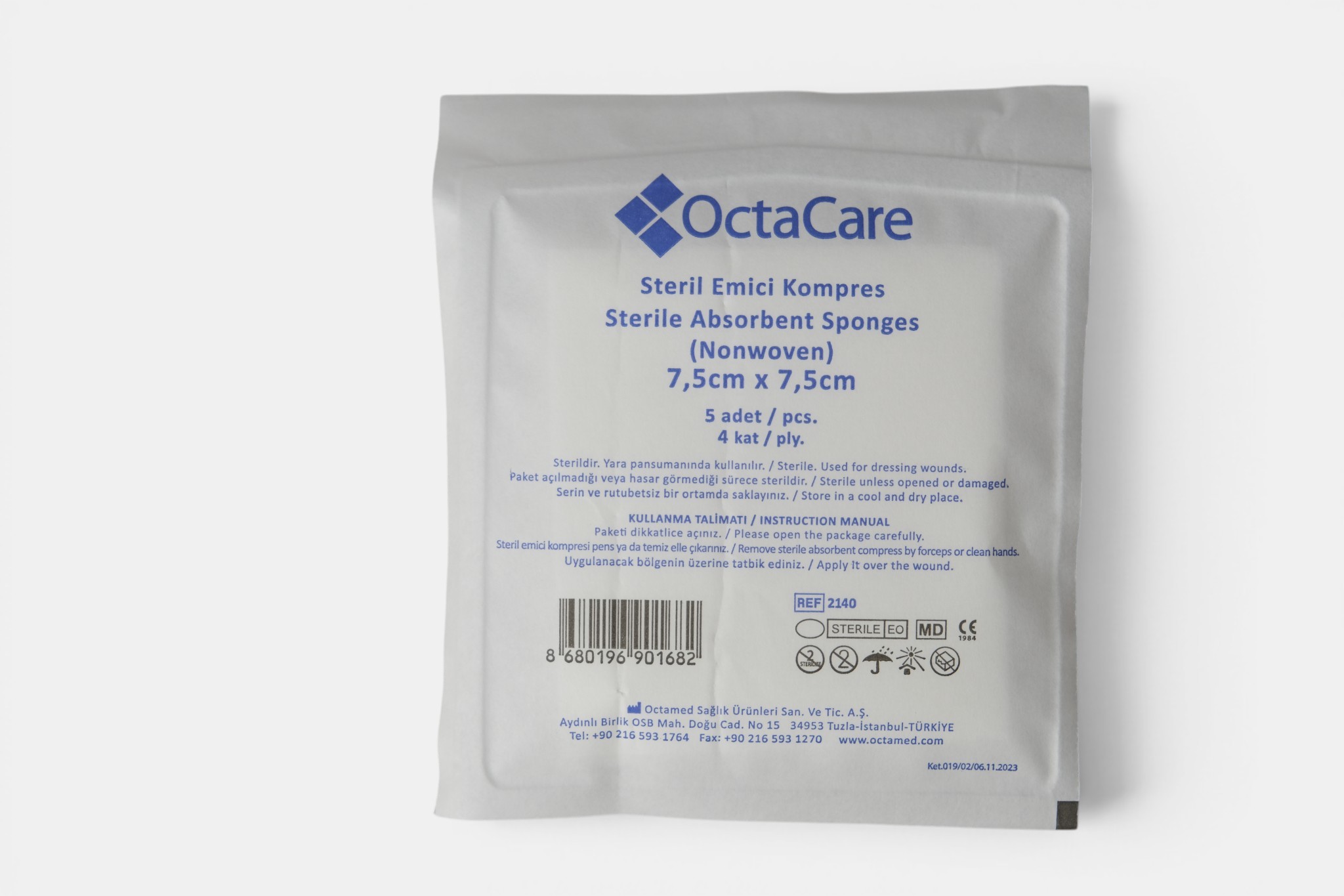 OctaCare Steril Emici Kompres 2
