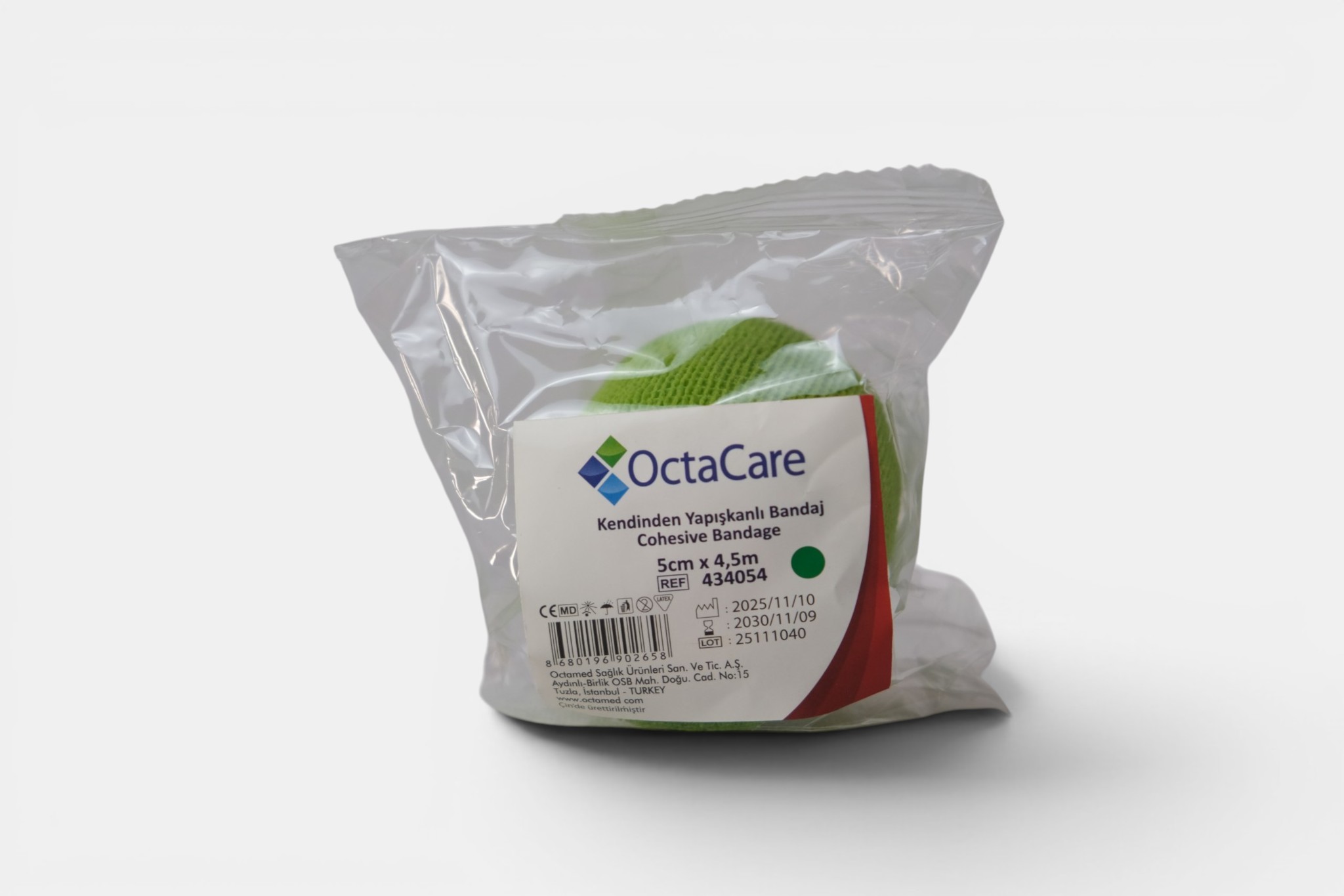 OctaCare Yeşil Bandaj 2