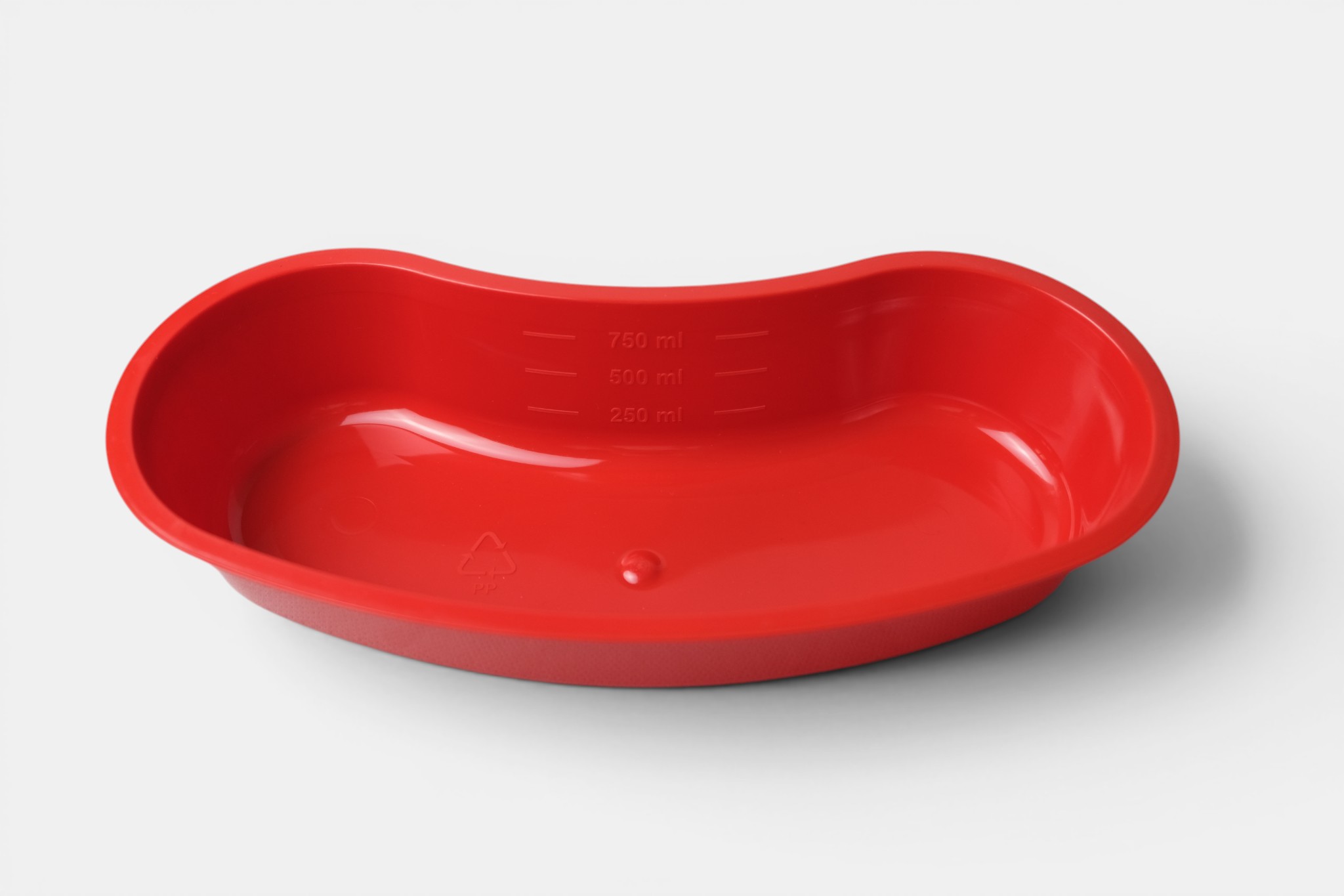 Plastik Böbrek Küveti Kırmızı