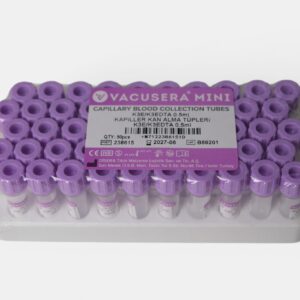 Vacusera Mor Tüp 0.5ml 2