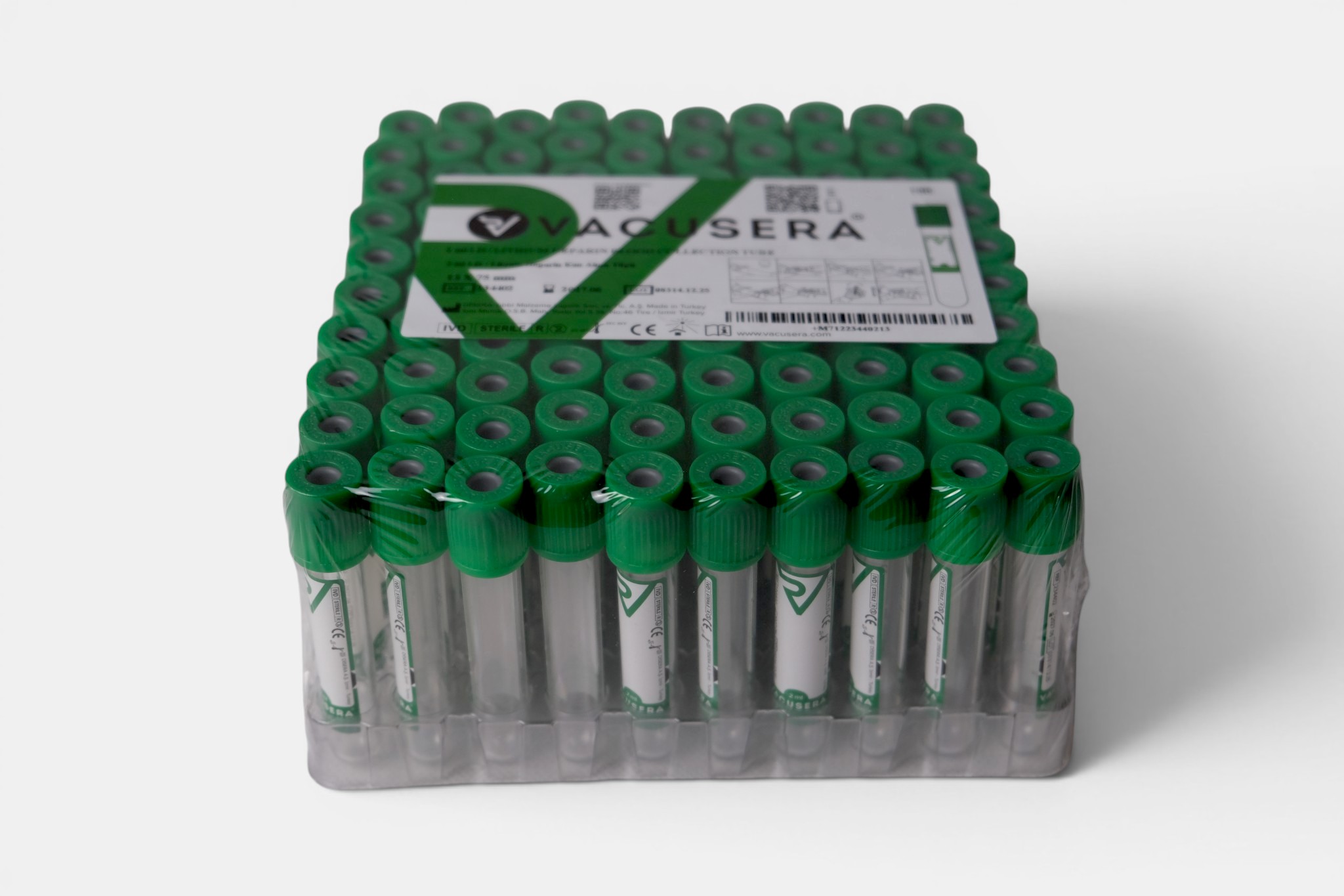 Vacusera Yeşil Tüp 2ml 2